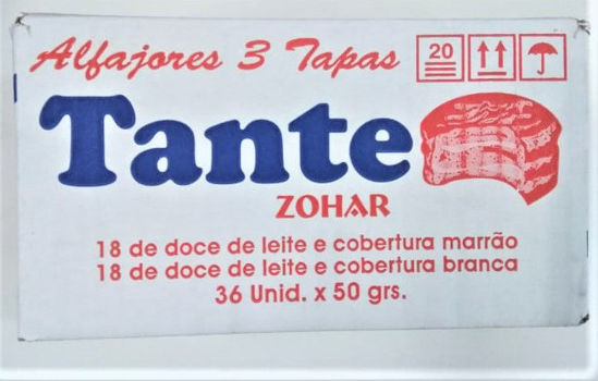 Imagen de Alfajores Tanti Triple Mixto Blanco y Negro x36u