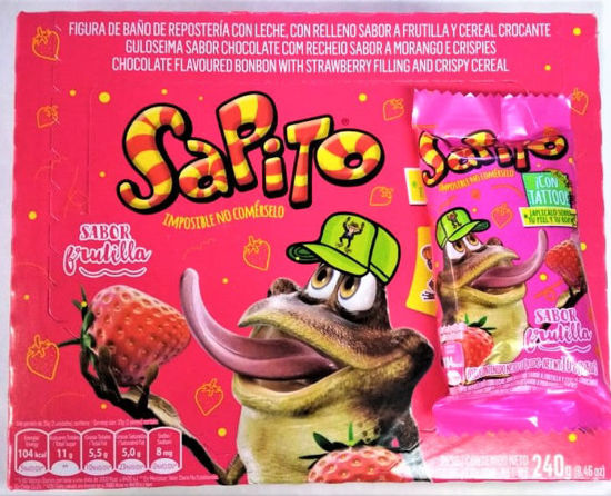 Imagen de Sapito Rospo Sabor Frutilla x24u