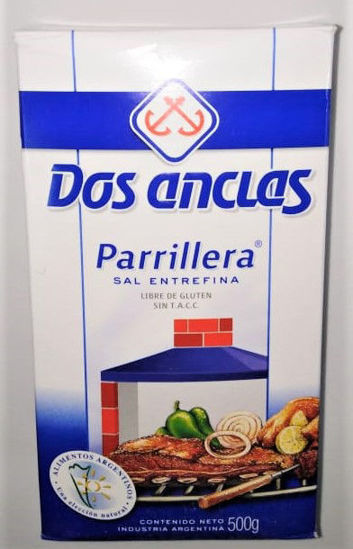 Imagen de Sal Parrillera Dos Anclas x500g