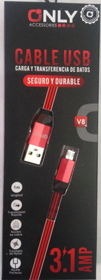 Imagen de Cable de Datos Micro Usb V8 1M Only Mod 32