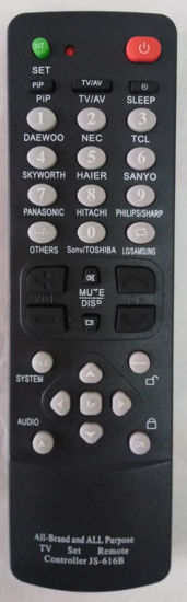 Imagen de Control Universal para Tv Led Lcd JS-616B