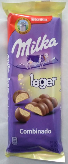 Imagen de Chocolate Milka Leger Combinado 100gr