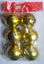 Imagen de Set de Pelotas Navideñas Mery Chrismas Doradas Chicas x6u x5cm