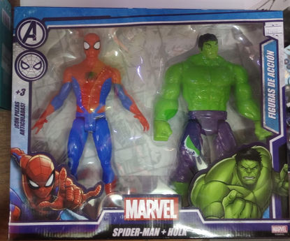 Imagen de Spider-Man +Hulk