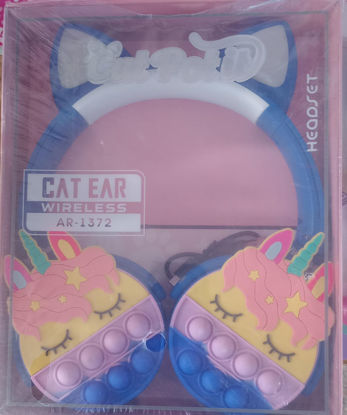 Imagen de Auricular Vincha Bluetooth Oreja Gatito con Poppit